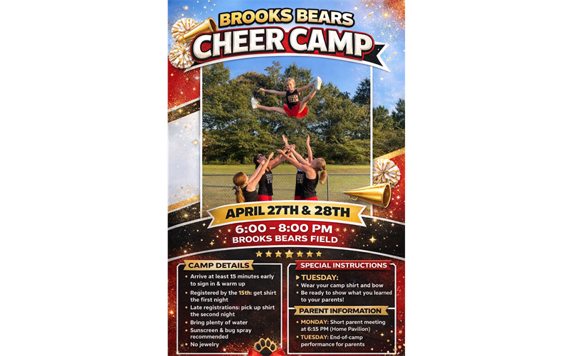 Brooks Cheer Camp 2026